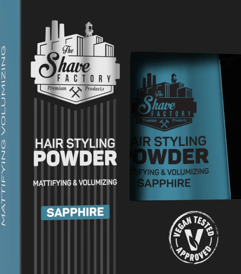 The Shave Factory Hair Styling Powder Sapphire - 20g