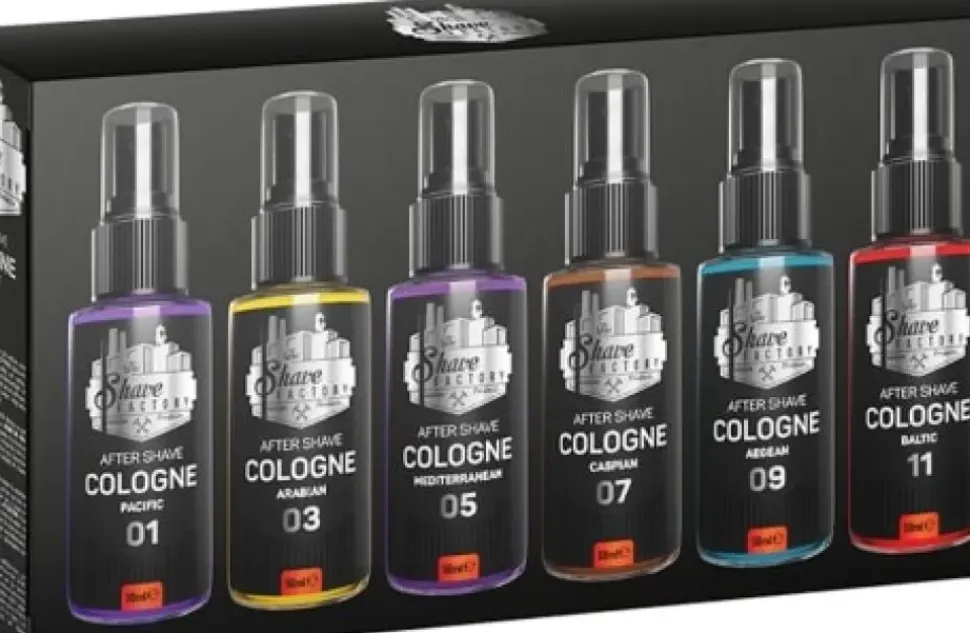 The Shave Factory No. 01 After Shave Cologne Giftset 6 x 50 ml