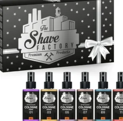 The Shave Factory No. 01 After Shave Cologne Giftset 6 x 50 ml