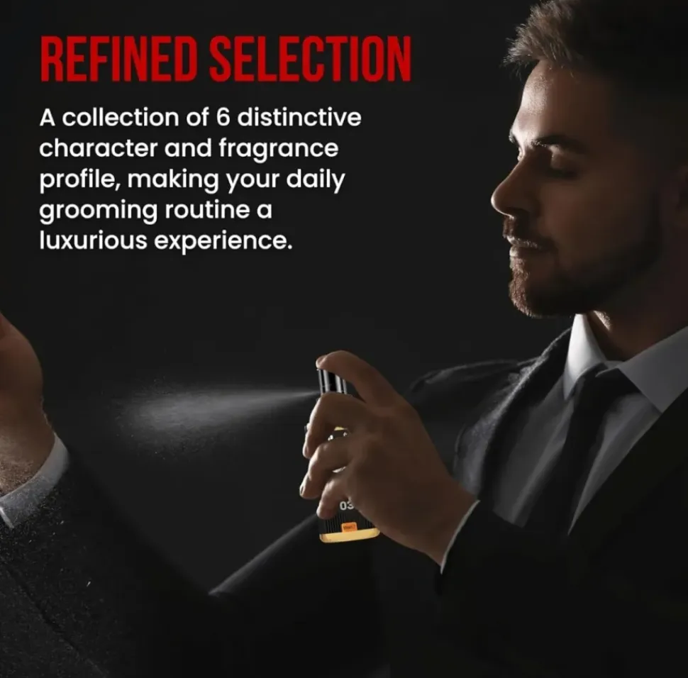 The Shave Factory No. 01 After Shave Cologne Giftset 6 x 50 ml