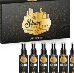 The Shave Factory No. 03 After Shave Cologne Giftset 6 x 50 ml