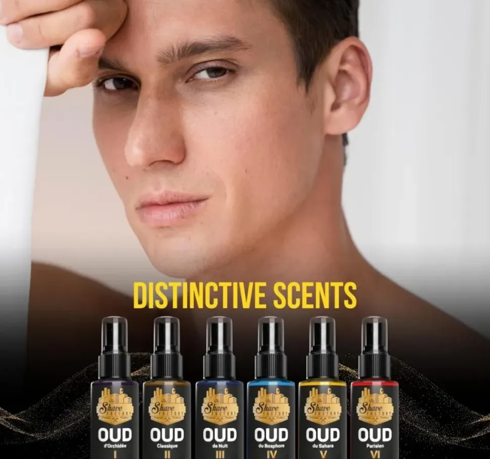 The Shave Factory No. 03 After Shave Cologne Giftset 6 x 50 ml