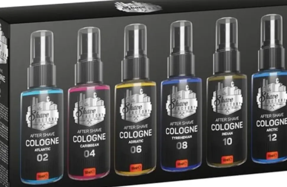 The Shave Factory No. 02 After Shave Cologne Giftset 6 x 50 ml
