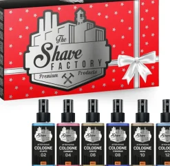 The Shave Factory No. 02 After Shave Cologne Giftset 6 x 50 ml
