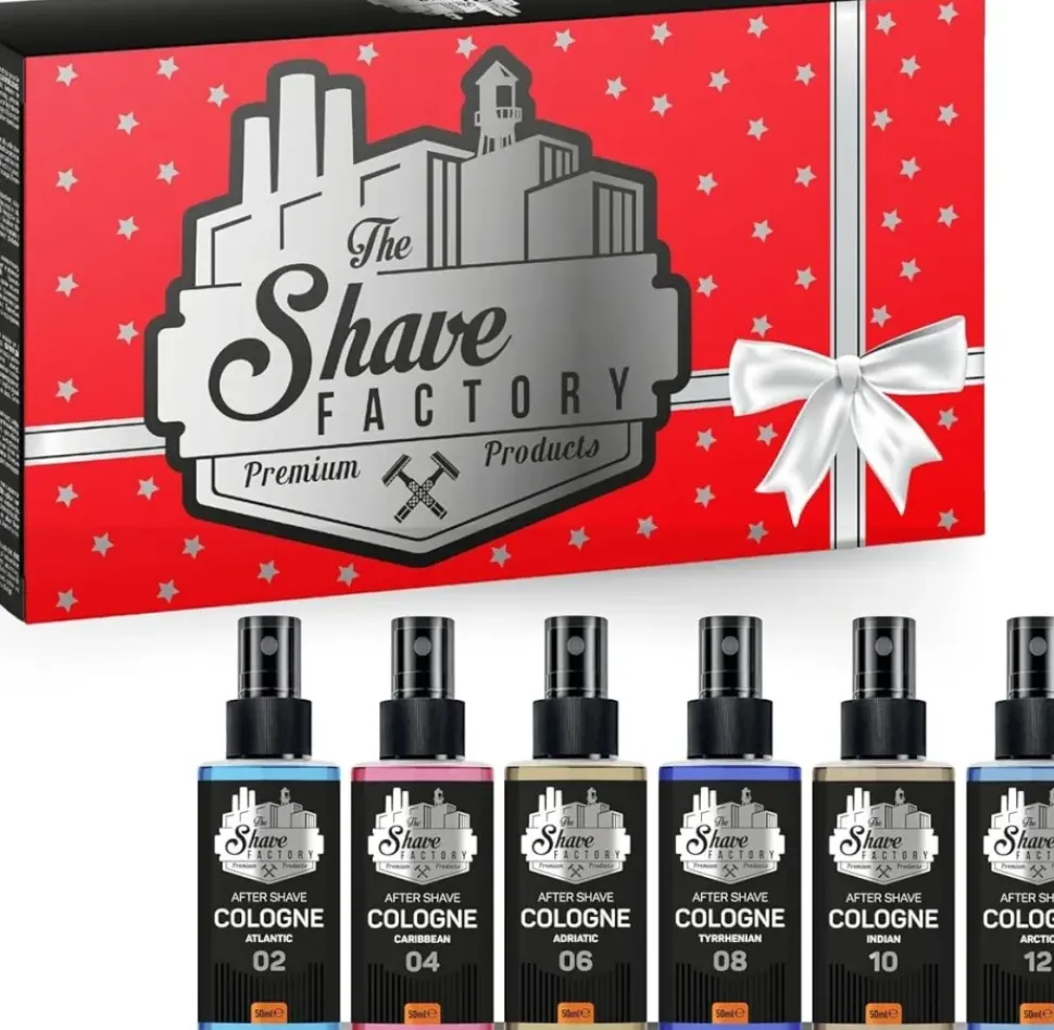 The Shave Factory No. 02 After Shave Cologne Giftset 6 x 50 ml