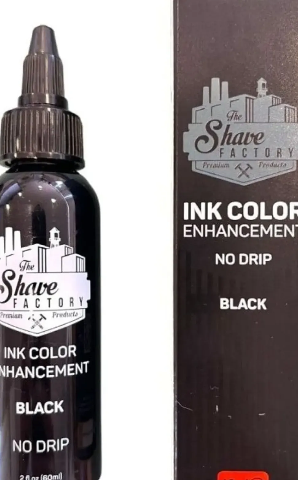 The Shave Factory No Drip Color Black 60 ml
