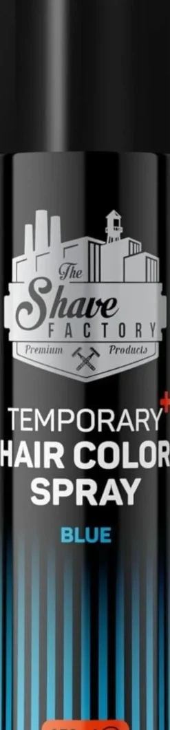 The Shave Factory Temporary Hair Color Spray Blue - 150 ml