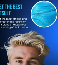 The Shave Factory Temporary Hair Color Spray Blue - 150 ml