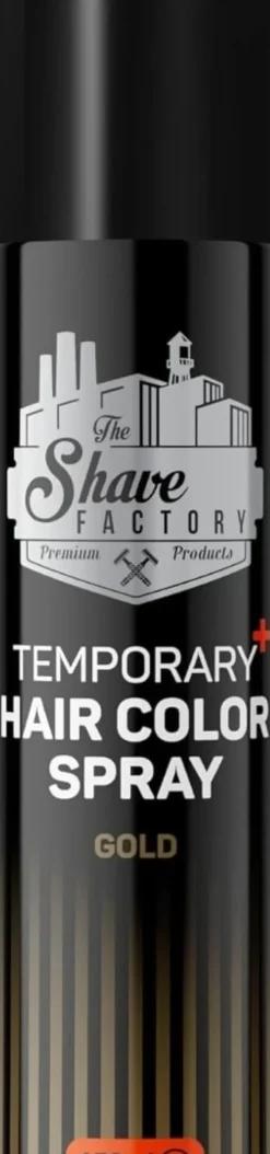 The Shave Factory Temporary Hair Color Spray Gold - 150 ml