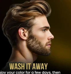 The Shave Factory Temporary Hair Color Spray Gold - 150 ml
