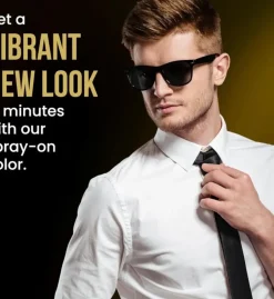 The Shave Factory Temporary Hair Color Spray Gold - 150 ml