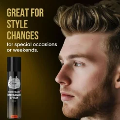The Shave Factory Temporary Hair Color Spray Gold - 150 ml