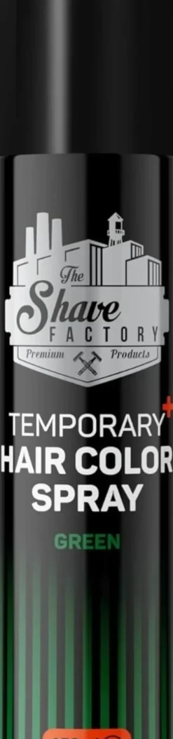 The Shave Factory Temporary Hair Color Spray Green - 150 ml
