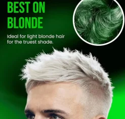 The Shave Factory Temporary Hair Color Spray Green - 150 ml