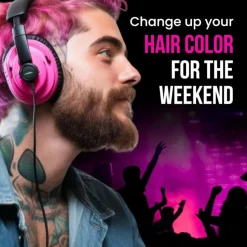 The Shave Factory Temporary Hair Color Spray Pink - 150 ml