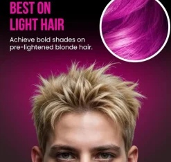 The Shave Factory Temporary Hair Color Spray Pink - 150 ml