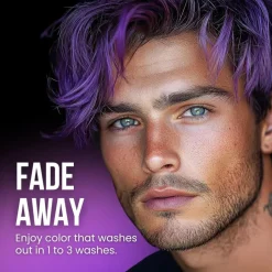 The Shave Factory Temporary Hair Color Spray Purple - 150 ml