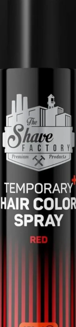 The Shave Factory Temporary Hair Color Spray Red - 150 ml