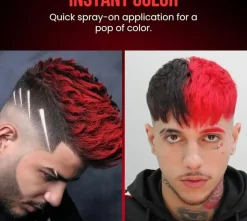 The Shave Factory Temporary Hair Color Spray Red - 150 ml