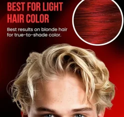 The Shave Factory Temporary Hair Color Spray Red - 150 ml