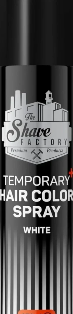 The Shave Factory Temporary Hair Color Spray White - 150 ml