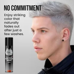 The Shave Factory Temporary Hair Color Spray White - 150 ml