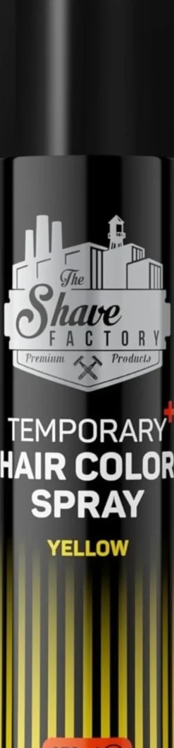 The Shave Factory Temporary Hair Color Spray Yellow - 150 ml