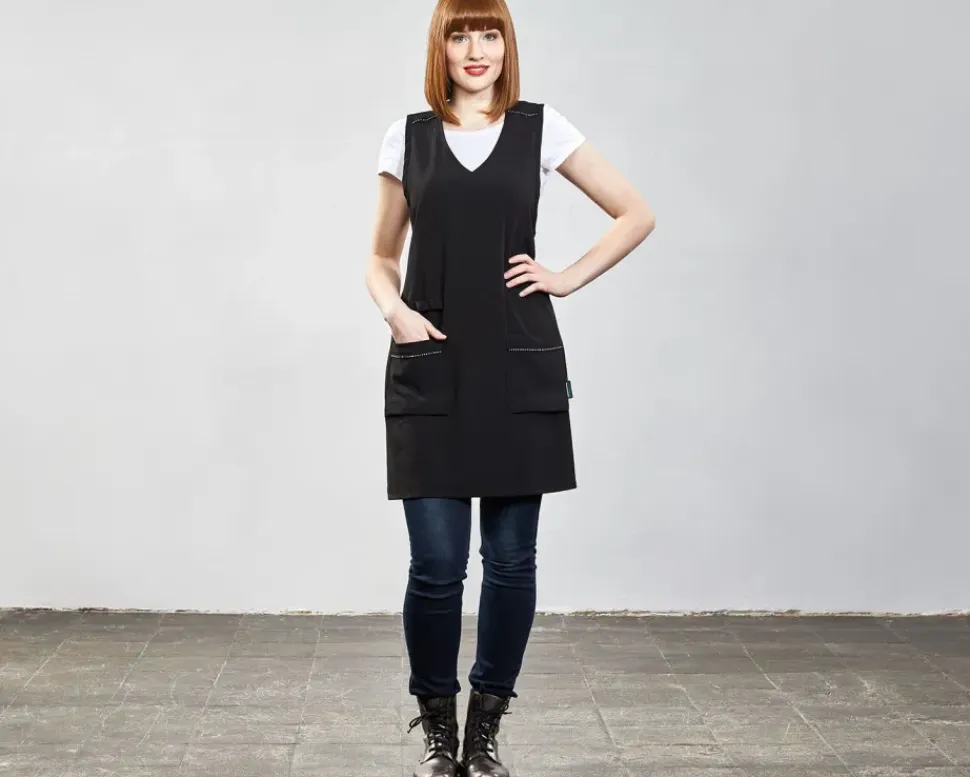 Trend-Design Apron Diamond Dress (U)