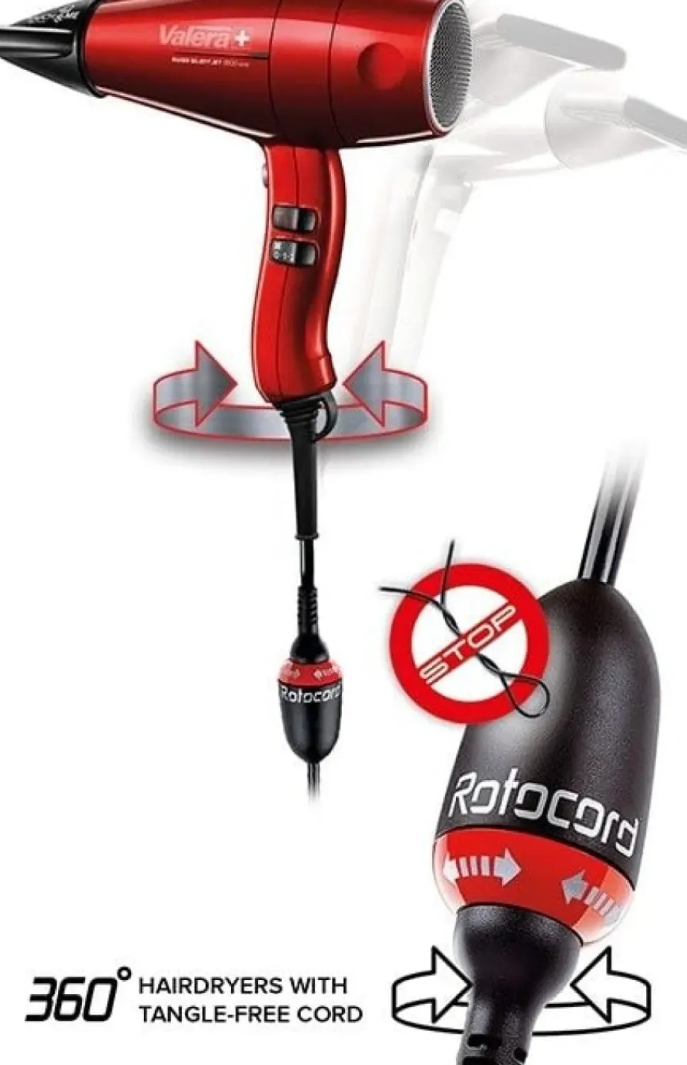 Valera Swiss Silent Jet 8500 Ionic Rotocord - 2000 Watt