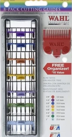 Wahl Professional Color Coded Attachment Combs 8 Pcs