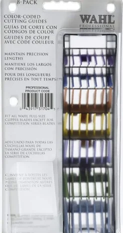 Wahl Professional Color Coded Attachment Combs 8 Pcs