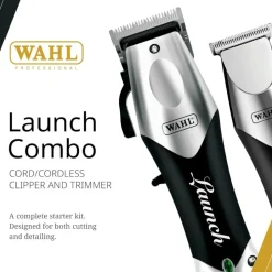 Wahl Professional Launch Clipper & Trimmer Combo Grooming Kit