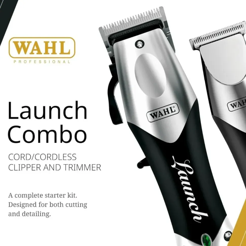 Wahl Professional Launch Clipper & Trimmer Combo Grooming Kit