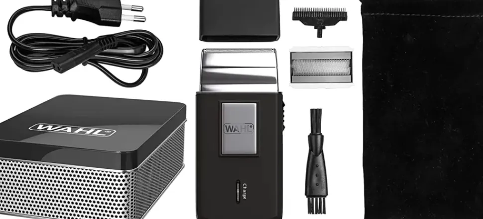 Wahl Professional Mini Travel Shaver Silver