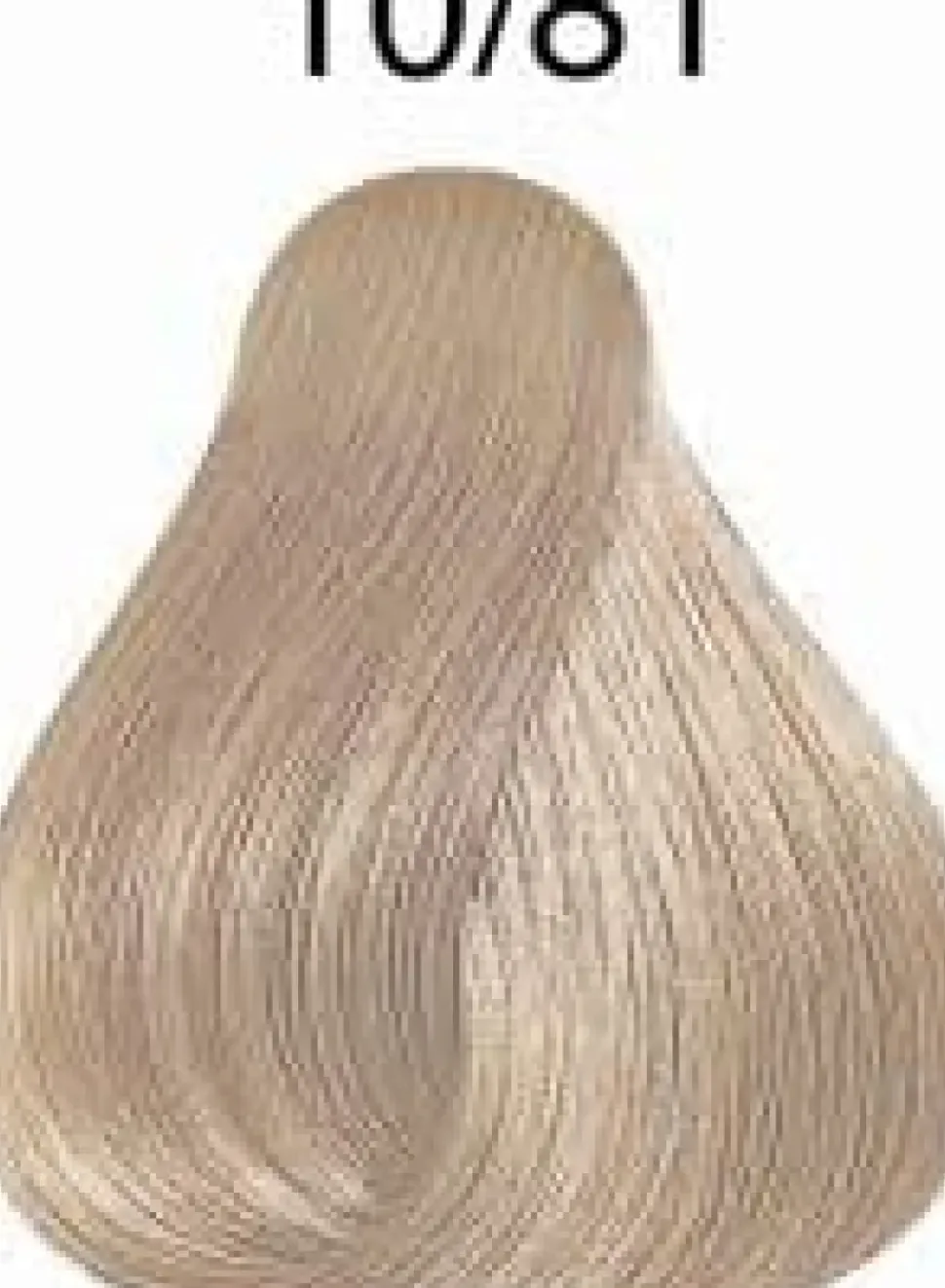 Wella Color Fresh Silver 10/81 Light/light blonde Pearl/ash