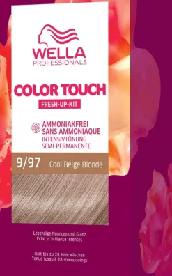 Wella Color Touch Fresh-Up-Kit 9/97 Cool Beige Blonde 130 ml
