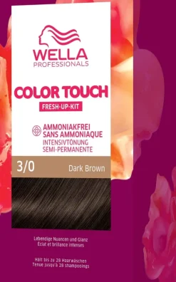 Wella Color Touch Fresh-Up-Kit 3/0 Dark Brown 130 ml