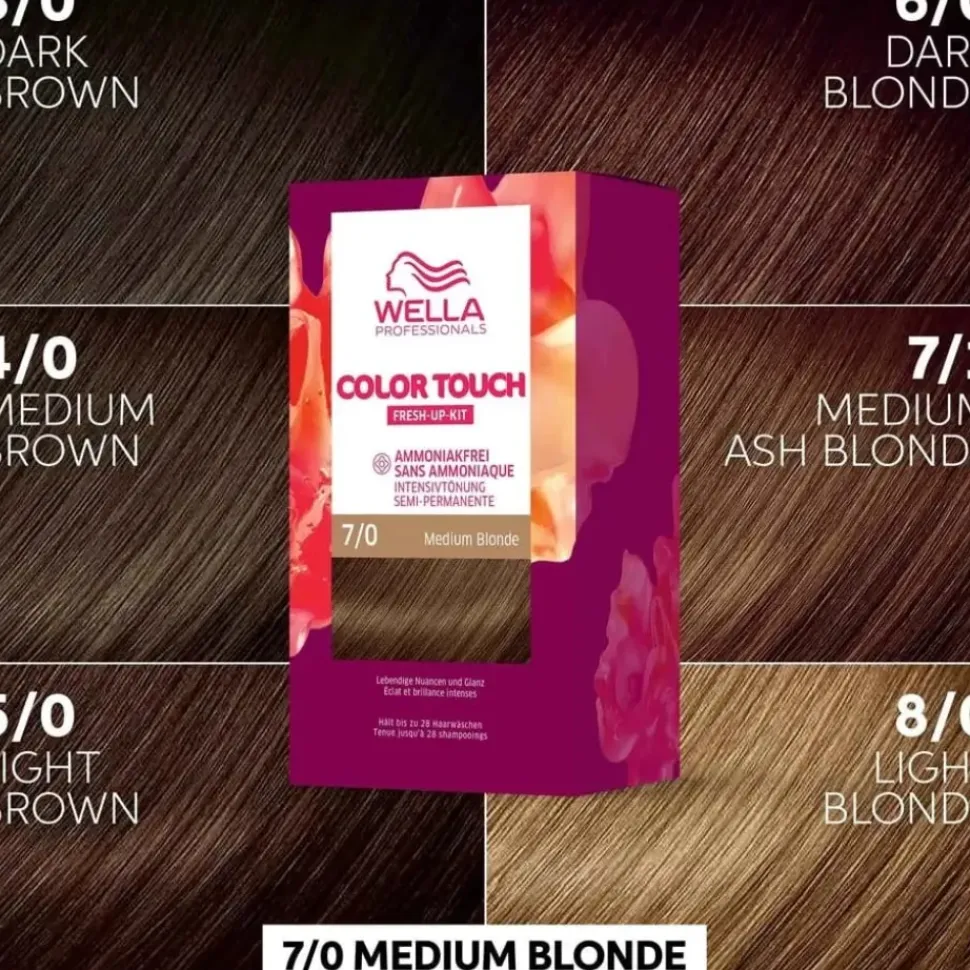 Wella Color Touch Fresh-Up-Kit 6/71 Deep Browns 130 ml