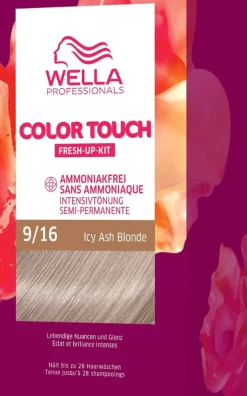 Wella Color Touch Fresh-Up-Kit 9/16 Icy Ash Blonde 130 ml
