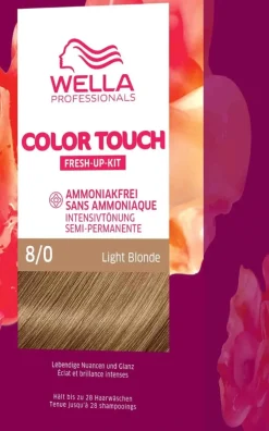 Wella Color Touch Fresh-Up-Kit 8/0 Light Blonde 130 ml