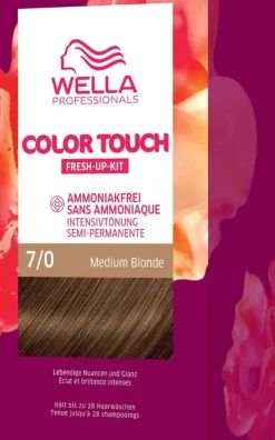 Wella Color Touch Fresh-Up-Kit 7/0 Medium Blonde 130 ml