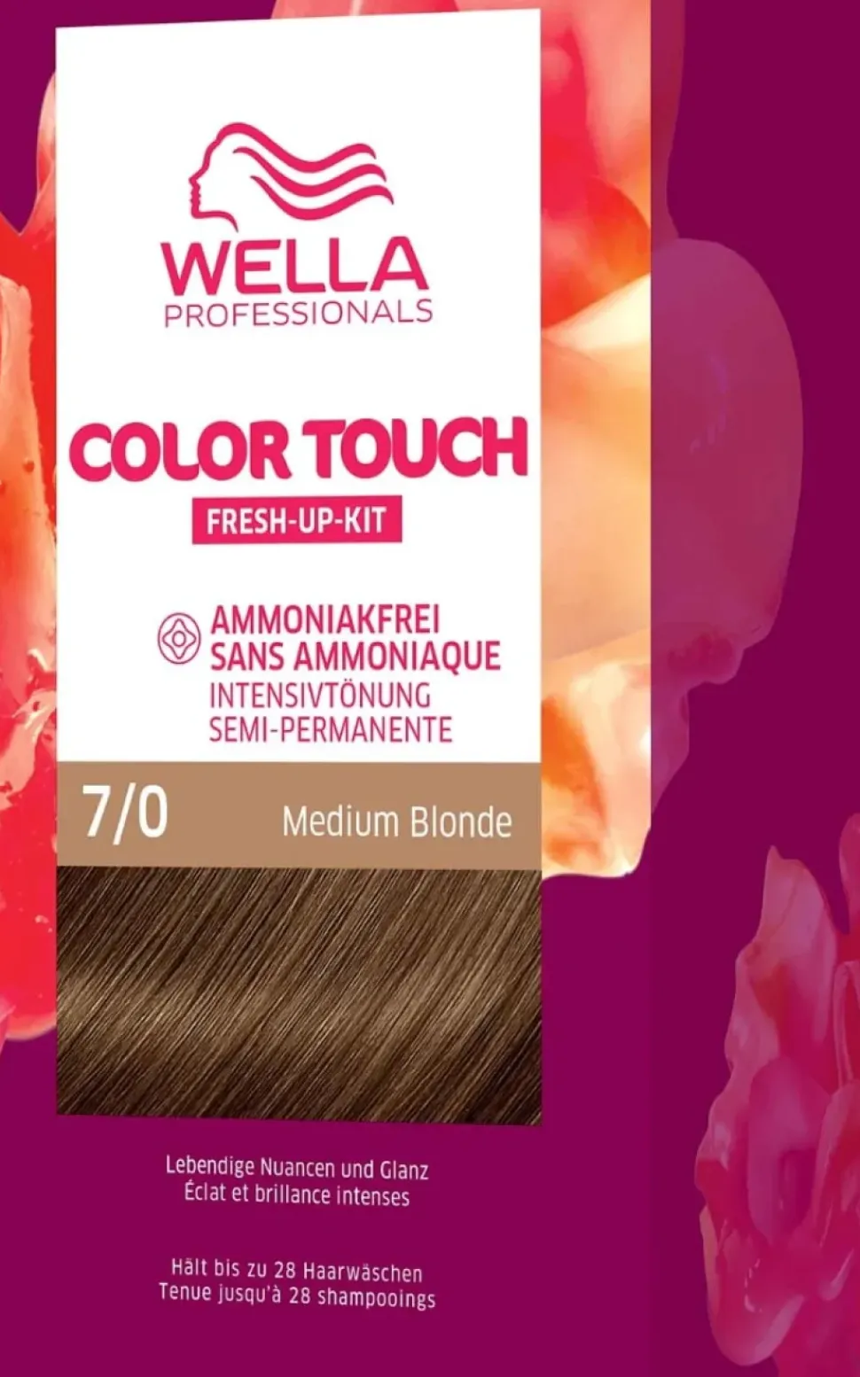 Wella Color Touch Fresh-Up-Kit 7/0 Medium Blonde 130 ml