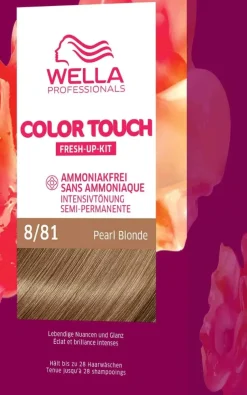 Wella Color Touch Fresh-Up-Kit 8/81 Pearl Blonde 130 ml