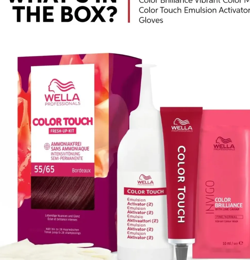 Wella Color Touch Fresh-Up-Kit 10/81 Platinum Blonde 130 ml