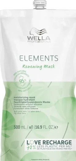Wella Elements Renewing Mask Refill Package 500 ml