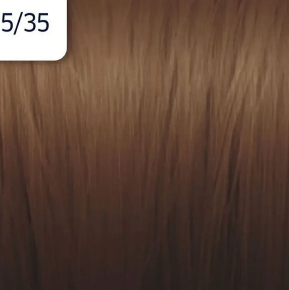 Wella Illumina 5/35 Light Gold Mahogany Brown - 60 ml