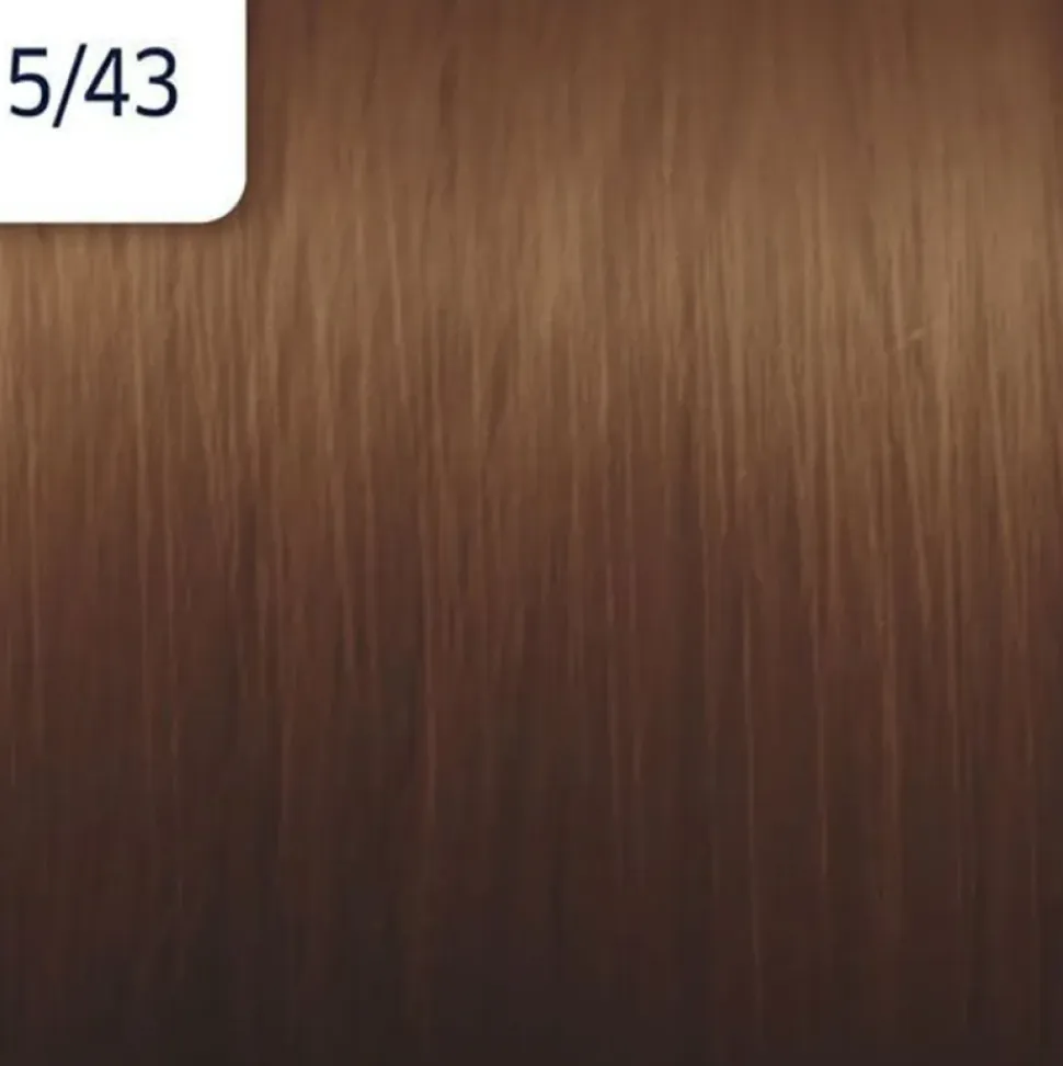 Wella Illumina 5/43 Light Red Gold Brown - 60 ml