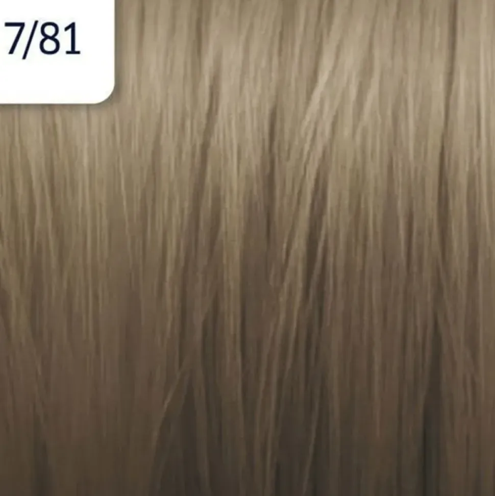 Wella Illumina 7/81 Medium Pearl Ash Blonde - 60 ml