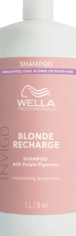 Wella Invigo Blonde Recharge Cool Blonde Refreshing Shampoo 1000 ml