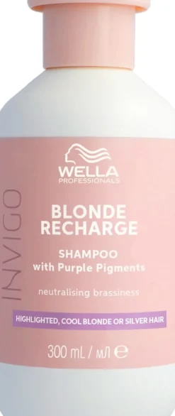 Wella Invigo Blonde Recharge Shampoo 300 ml